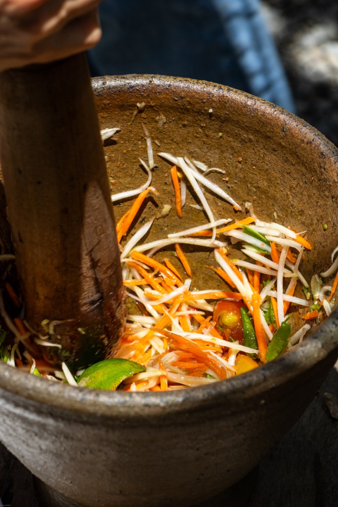 cooking class chiang rai organic food thailand homestay chez l'habitant